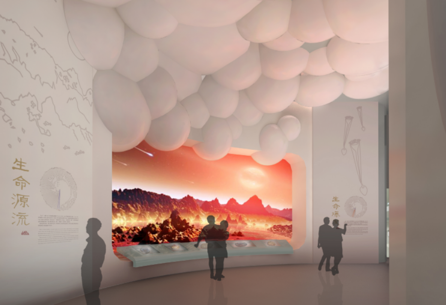 自然博物館生命進化展廳設(shè)計