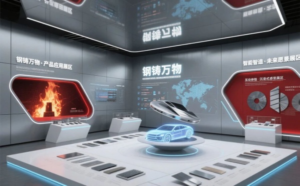被千度鋼流燙到心跳，鋼鐵企業科技展廳也太酷了吧？