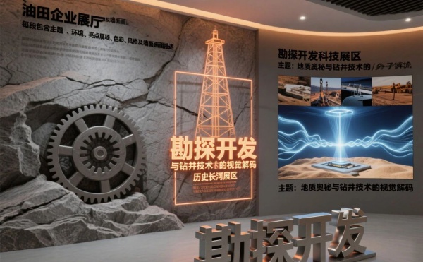 石油會“開口說話”？這座油田文化展廳讓巖芯數據活了！