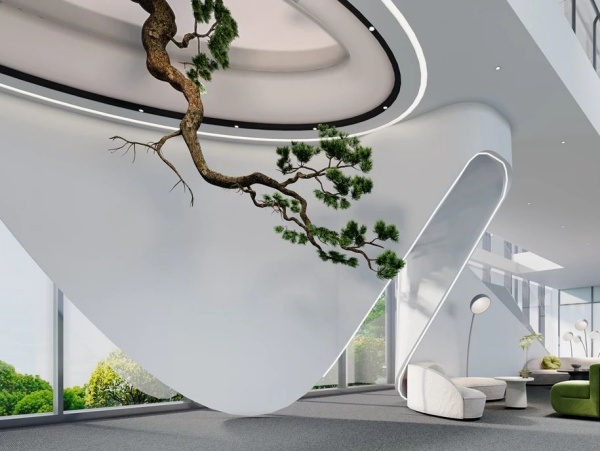 安得智聯(lián)辦公樓中庭展廳設(shè)計 安得智聯(lián)辦公樓中庭展廳設(shè)計