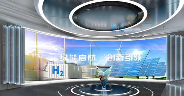 展廳序廳的“互動開關”，開啟沉浸式體驗序章