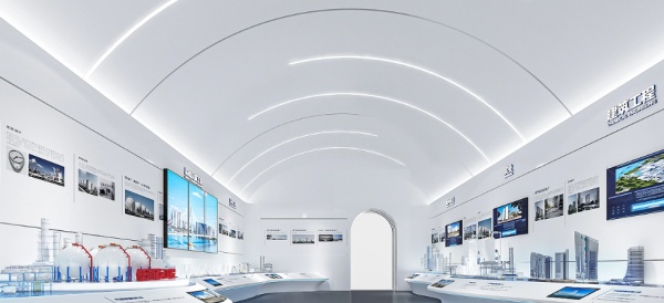 建筑工程展廳設計用科技與創意解碼工程之美